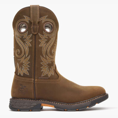 Georgia Boot Men's Carbo-Tec FLX Waterproof Pull-On Work Boot, , large