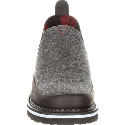 Georgia Giant Black and Charcoal Pendleton Romeo Shoe, , large