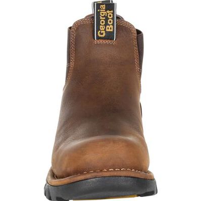 Georgia Boot Eagle One Steel Toe Waterproof Chelsea Work Boot, , large