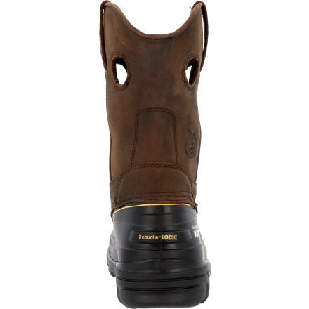 Georgia boot muddog steel toe waterproof wellington cheap