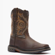 Georgia Boot Carbo-Tec LT Big Kids Brown Pull-On Boot