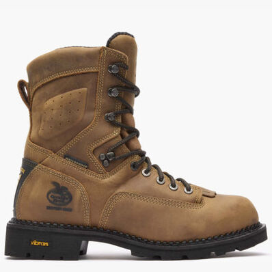 Georgia Boot Comfort Core Waterproof Low Heel Logger Work Boot, , large