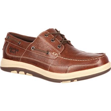 Comfort Steel Toe Boat Shoes: Georgia 