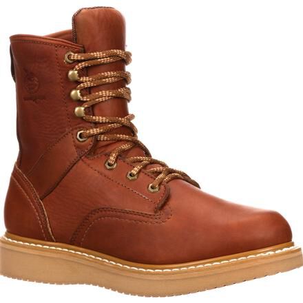 Georgia steel toe wedge work boots online