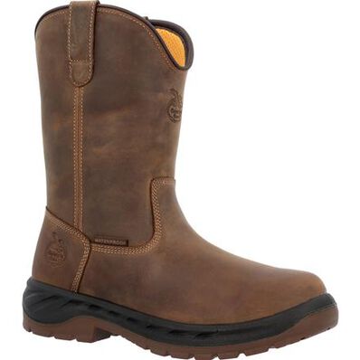 #GB00523, Georgia Boot OT Waterproof Pull On Work Boot