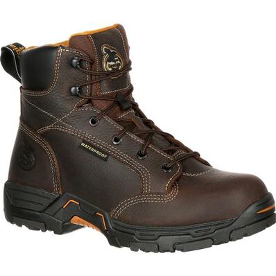 Georgia Boot Diamond Trax Waterproof 400G Insulated Work Hiker, , large