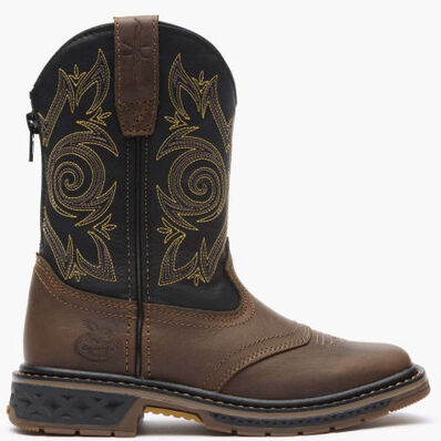 Georgia Boot Carbo-Tec LT Little Kids Pull-On Saddle Boot, , large