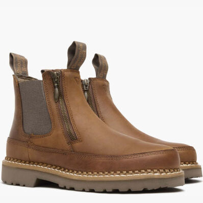 Georgia Boot Women's Side Zip Chelsea Romeo, , large