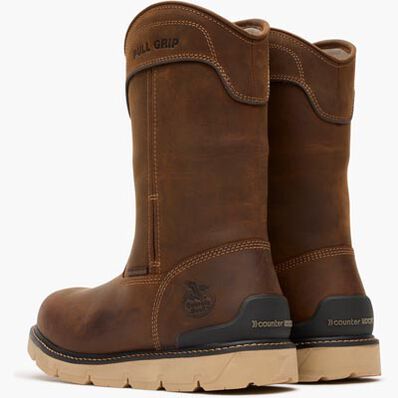 Georgia Boot Carbon Flex Wedge 11" Pull On Waterproof Carbon Toe Work Boot, , large