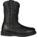 Georgia Boot Black Wedge Pull-On Work Boot, , large