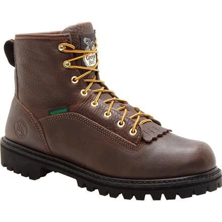 Georgia Boot Men s Waterproof Comfortable Logger Work Boots
