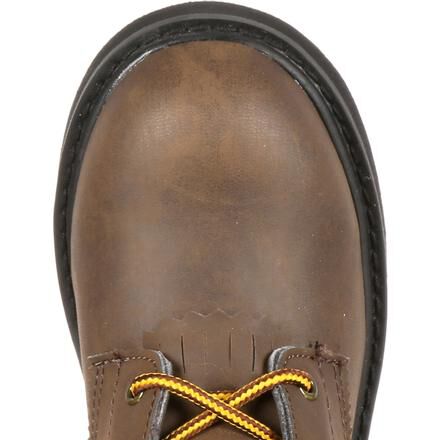 Kids lace up work boots new arrivals