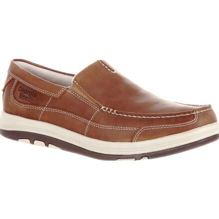 Georgia Boot Tybee Island Steel Toe Static Dissipative Slip On Oxford