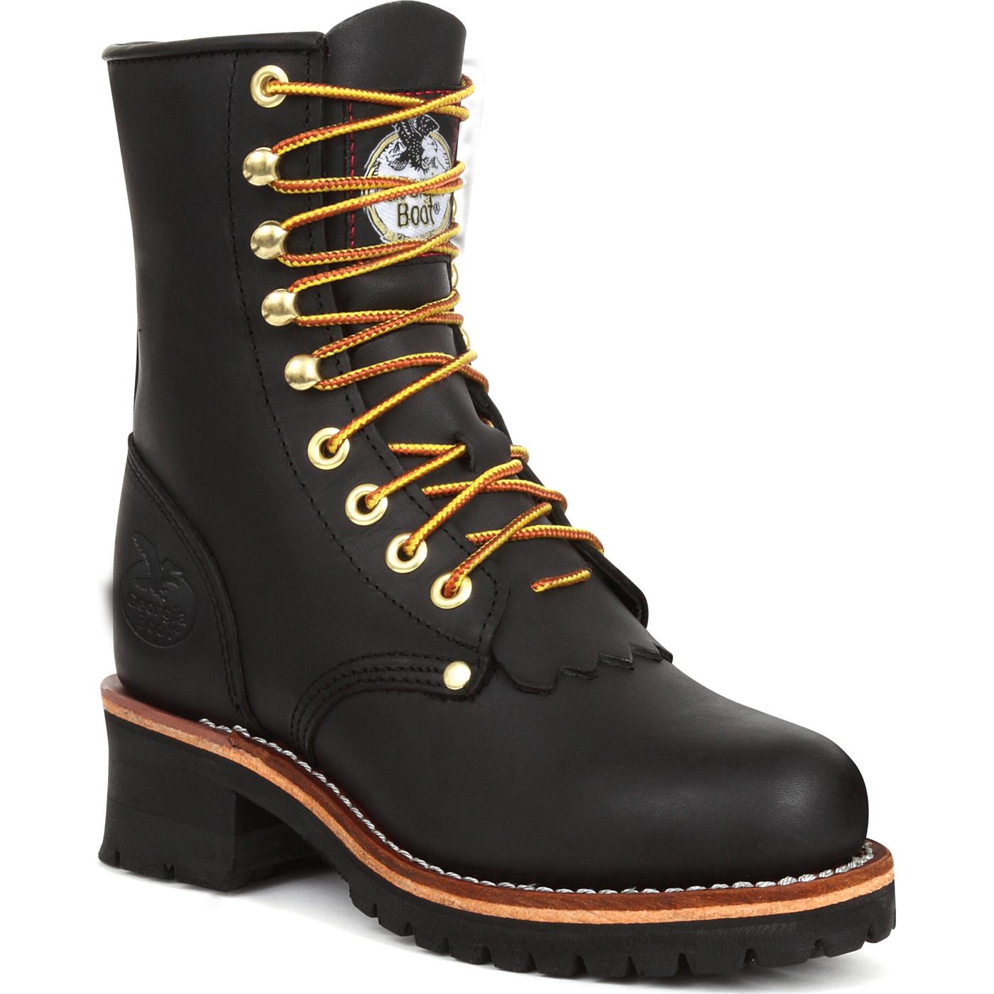 8&quot; Georgia Women&#39;s Logger Work Boots -Style #G3290