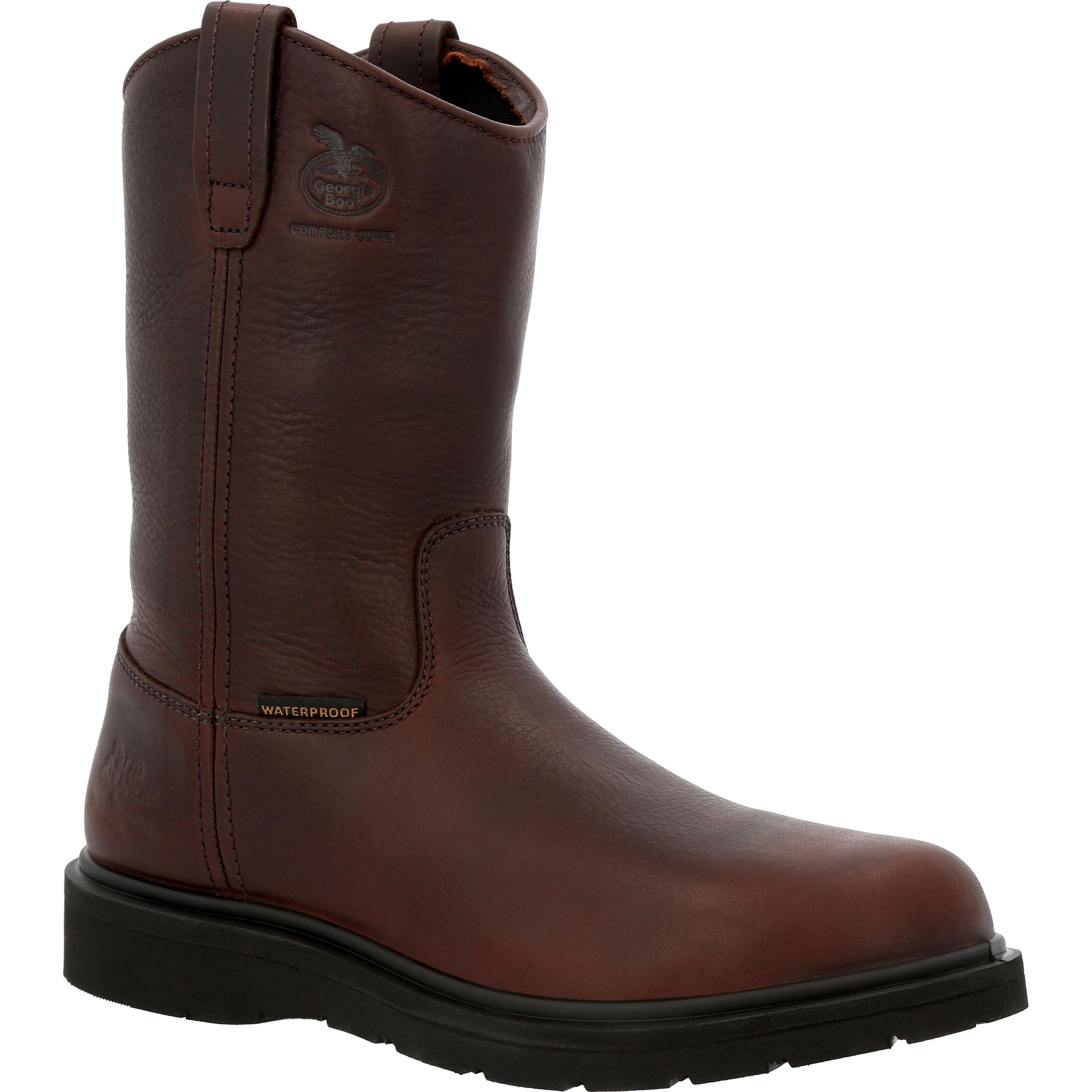 GB00448 Georgia Boot Suspension Wedge Steel Toe Waterproof Pull On