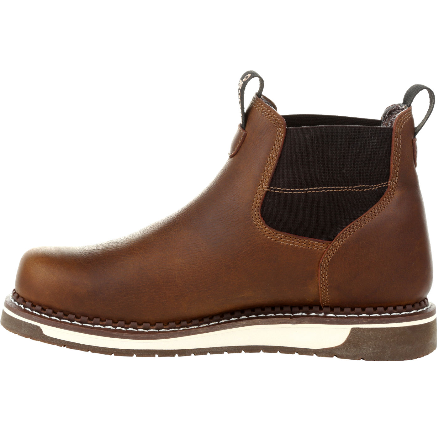 men's non steel toe slip on work boots