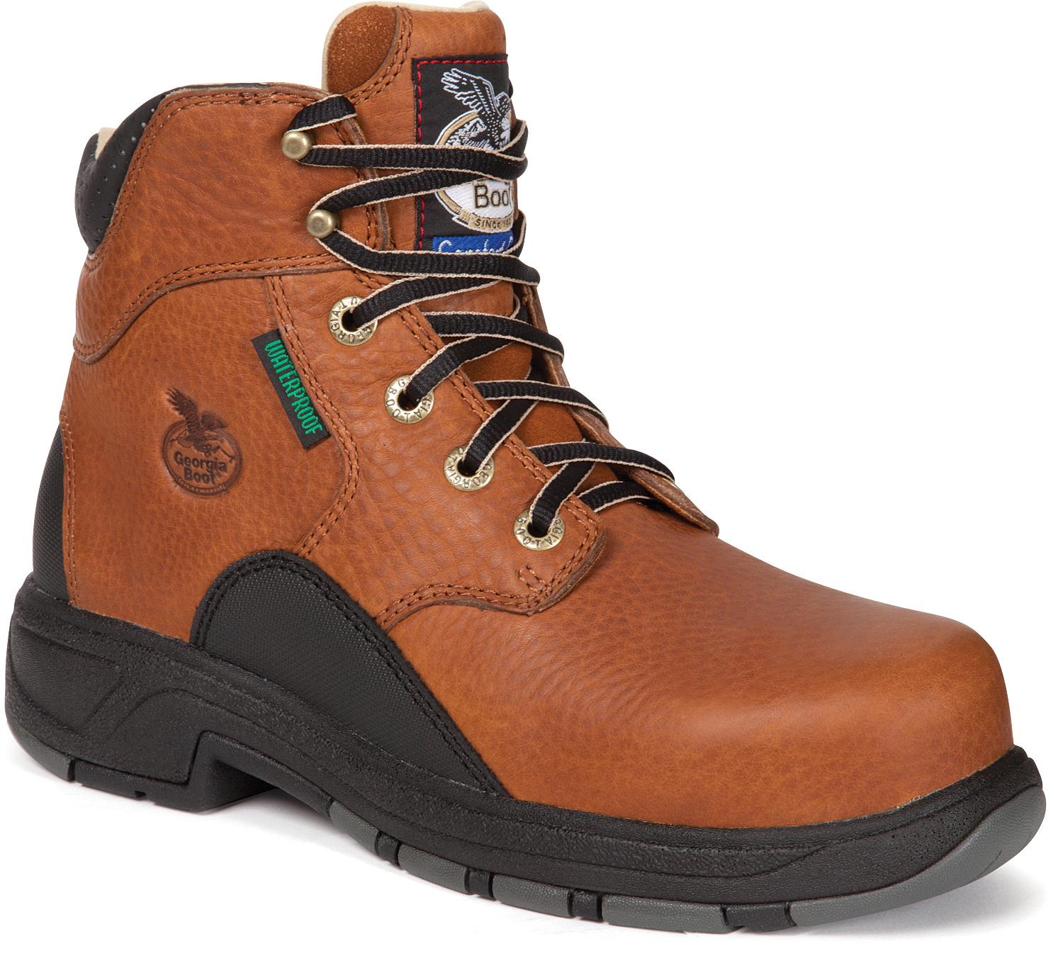 steel toe waterproof boots women's