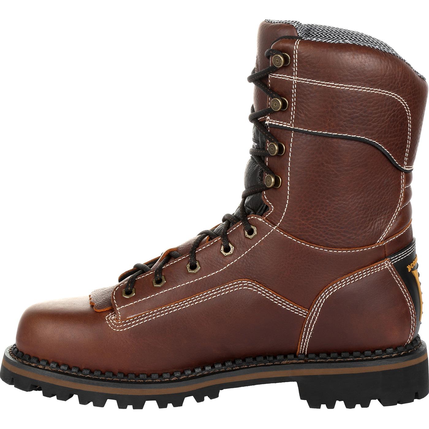 #GB00261, Georgia Boot AMP LT Logger Composite Toe Waterproof Insulated ...