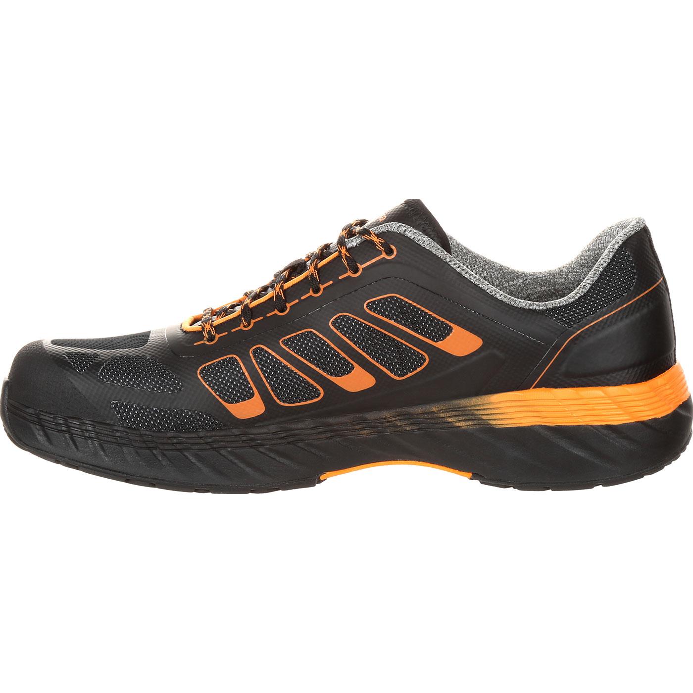 men's sprint suede alloy toe work shoe