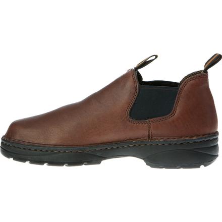 Georgia Boot: Eagle Light Men's Romeo Slip-On Work Shoes, #GR233