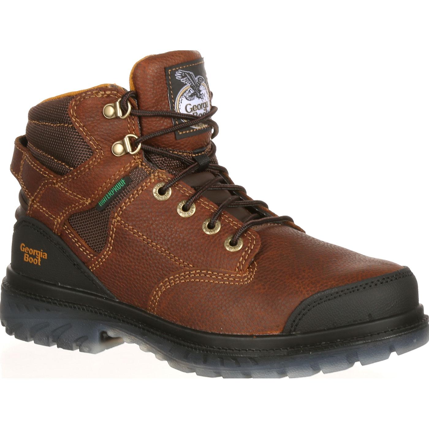 Zero Drag Steel Toe Waterproof Work Boot, G086