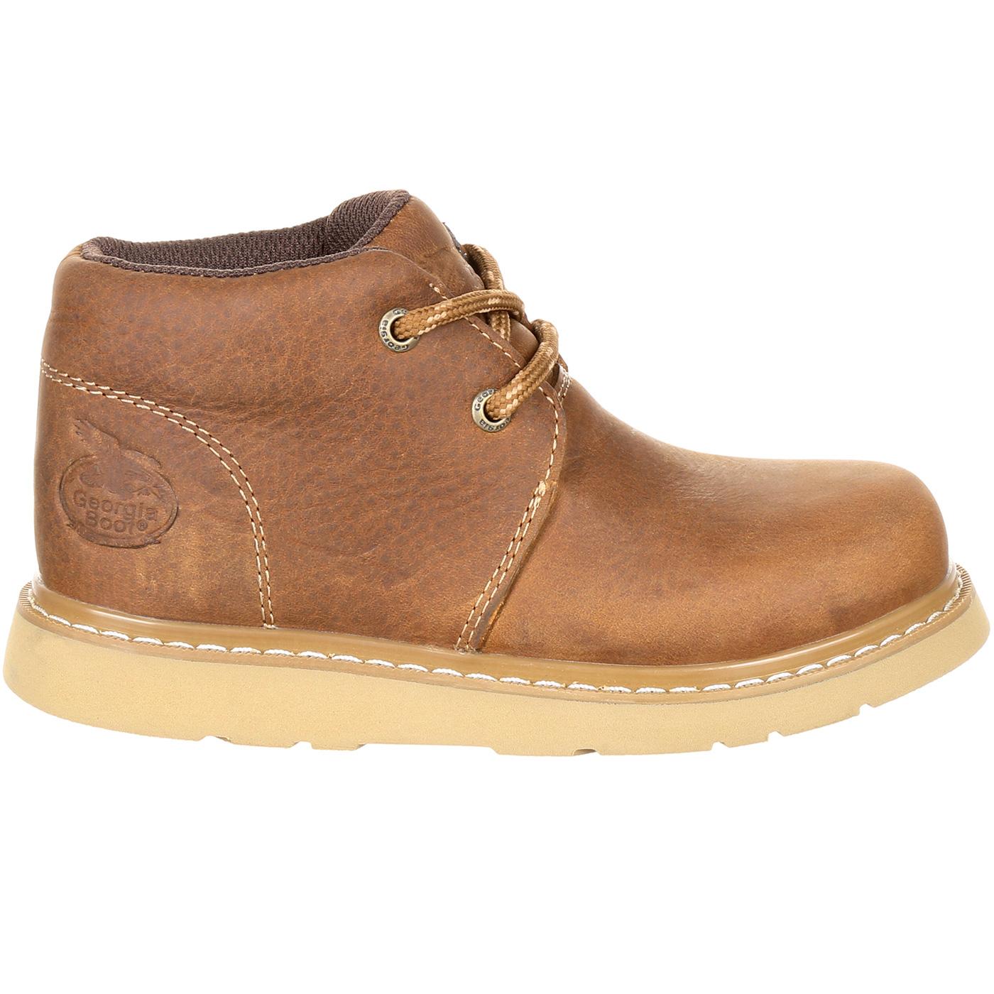 georgia boot wedge chukka composite toe work boot