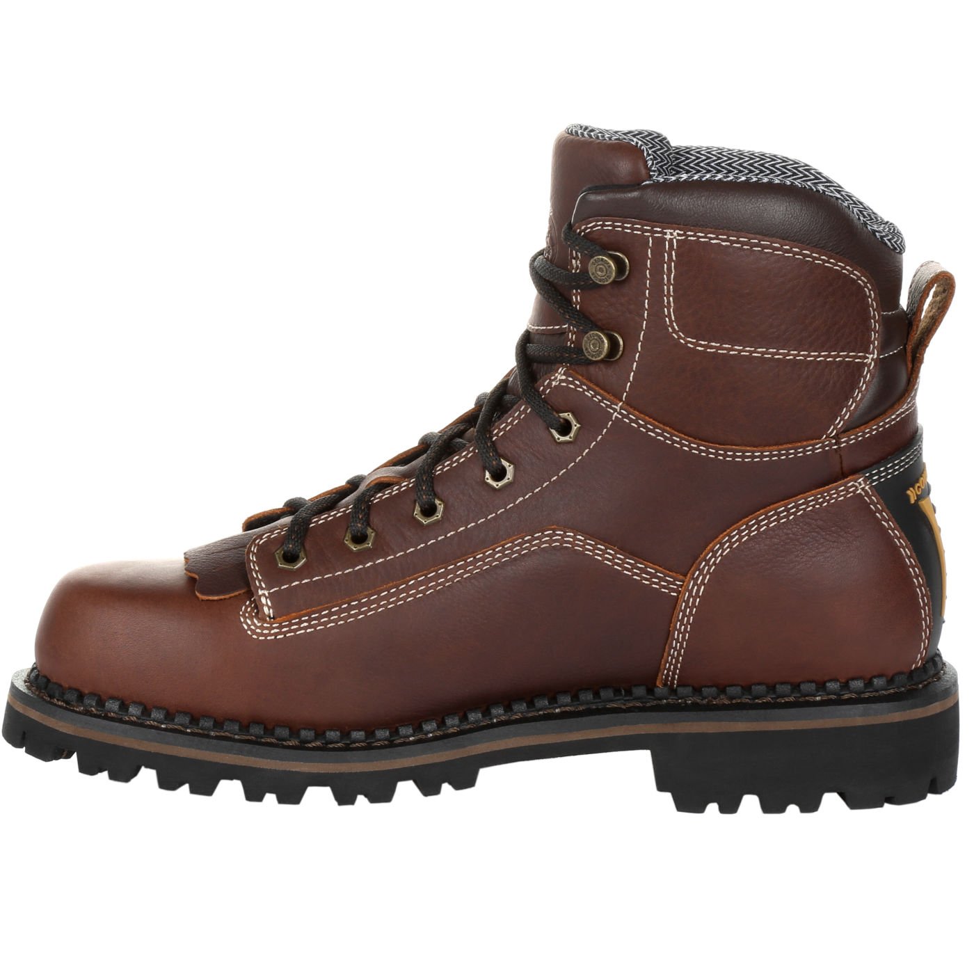georgia boot amp lt logger low heel waterproof work boot