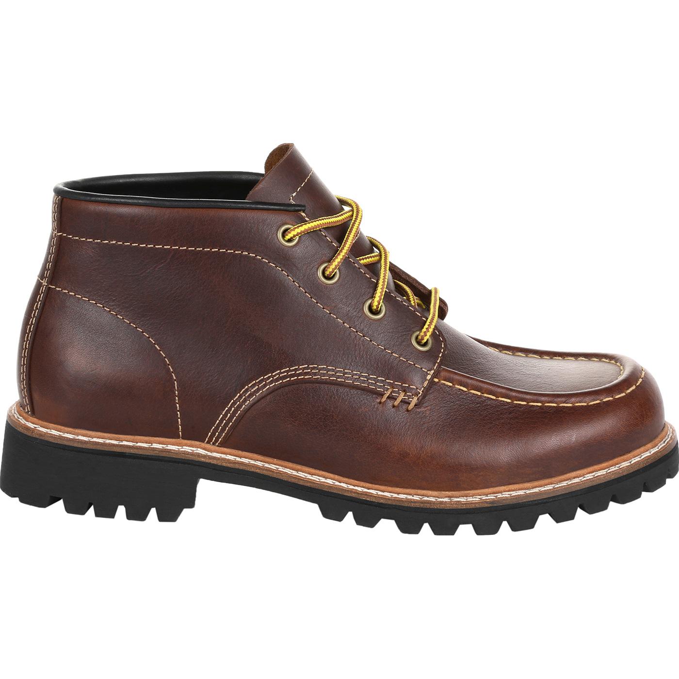 georgia boot wedge chukka composite toe work boot