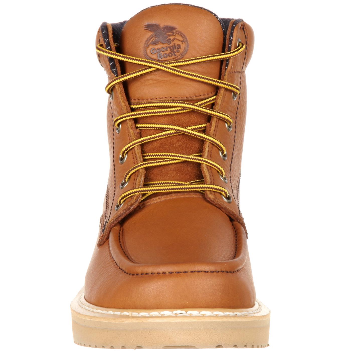 georgia boot wedge chukka composite toe work boot
