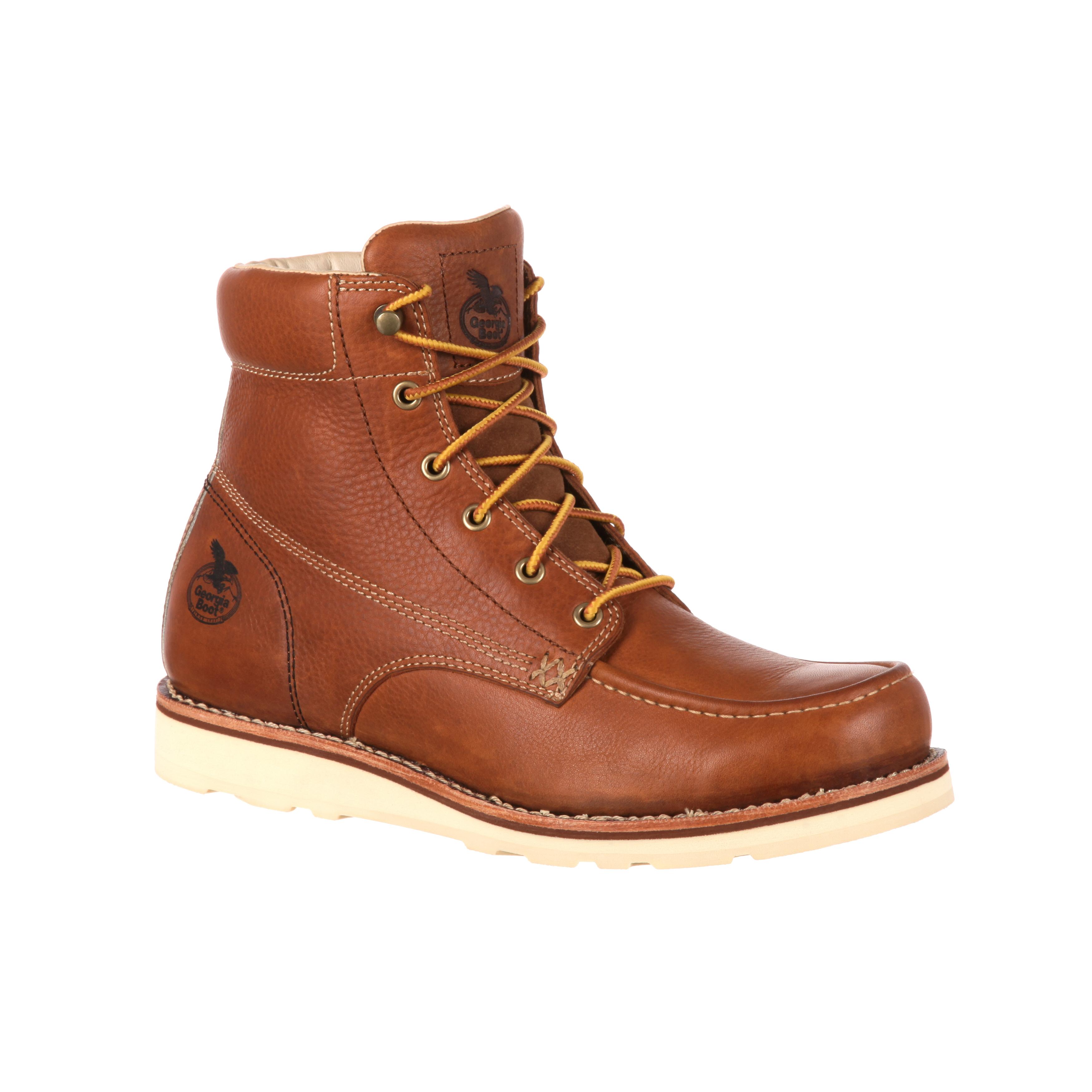 georgia boot wedge chukka composite toe work boot