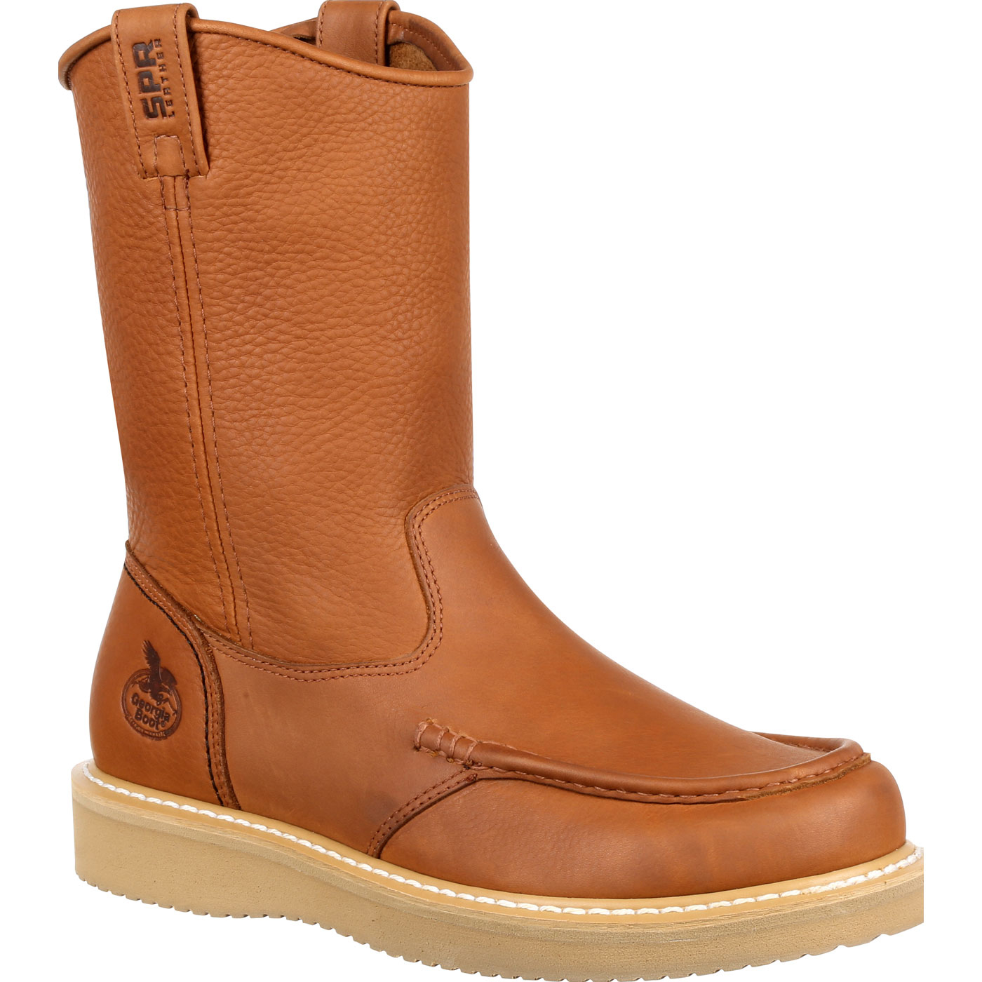 moc toe pull on boots