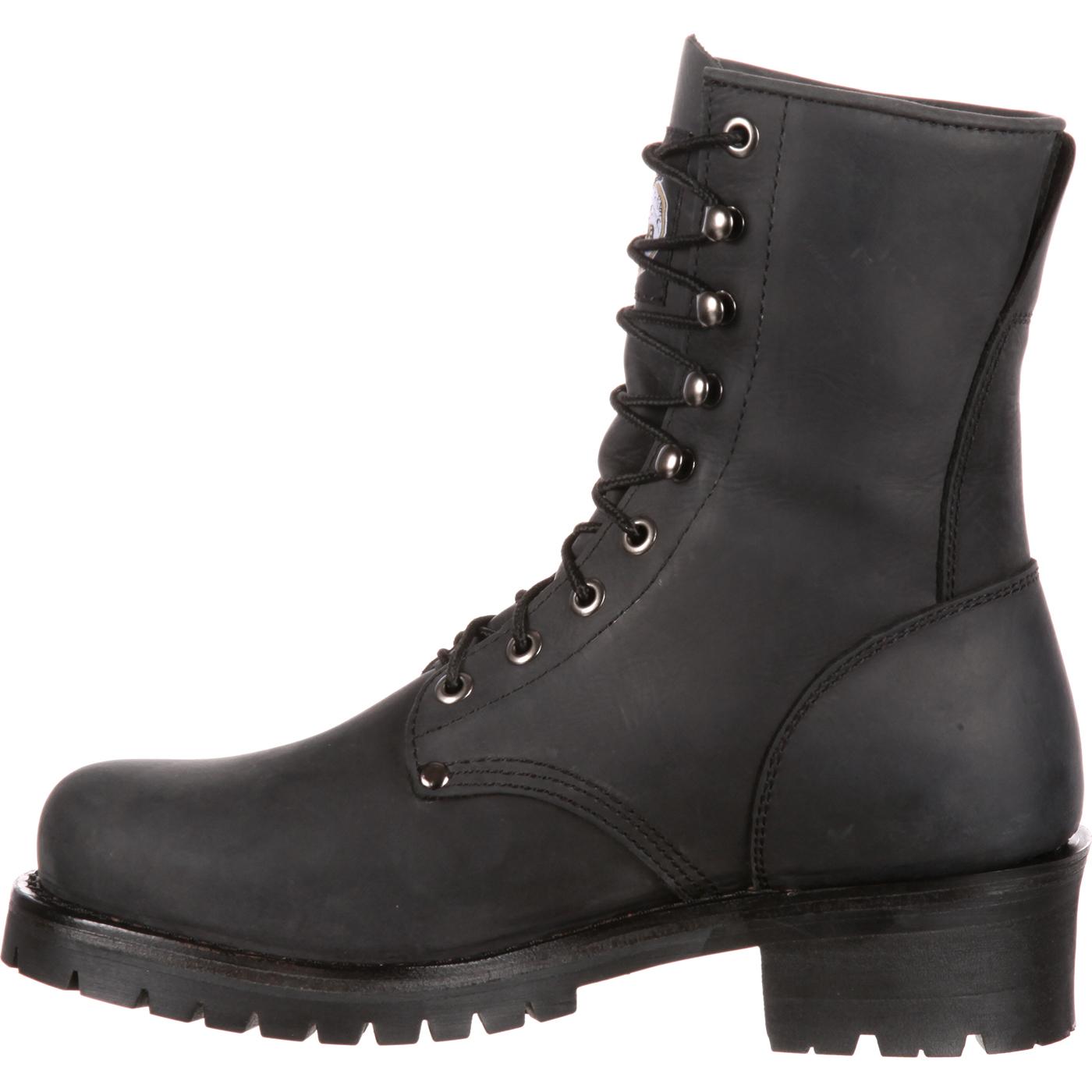 work boots men black