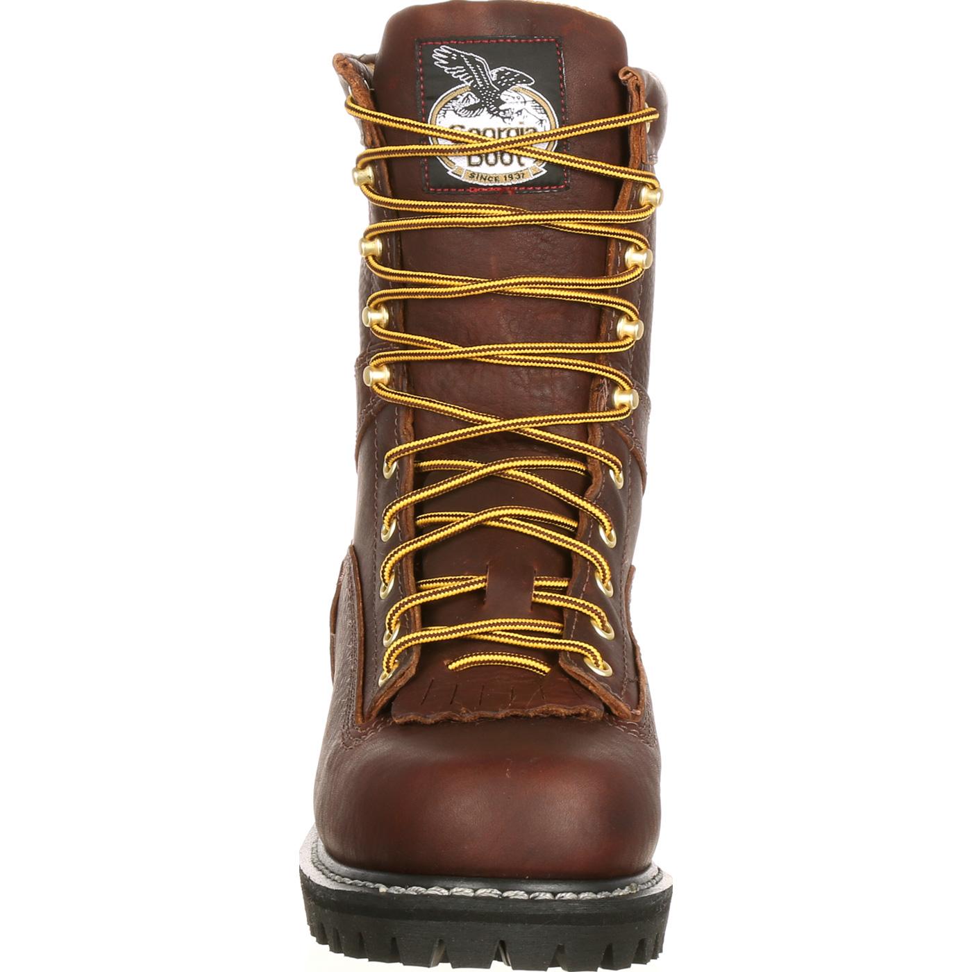 Georgia Boot Lace-To-Toe Vibram Work Boot, style #G8044
