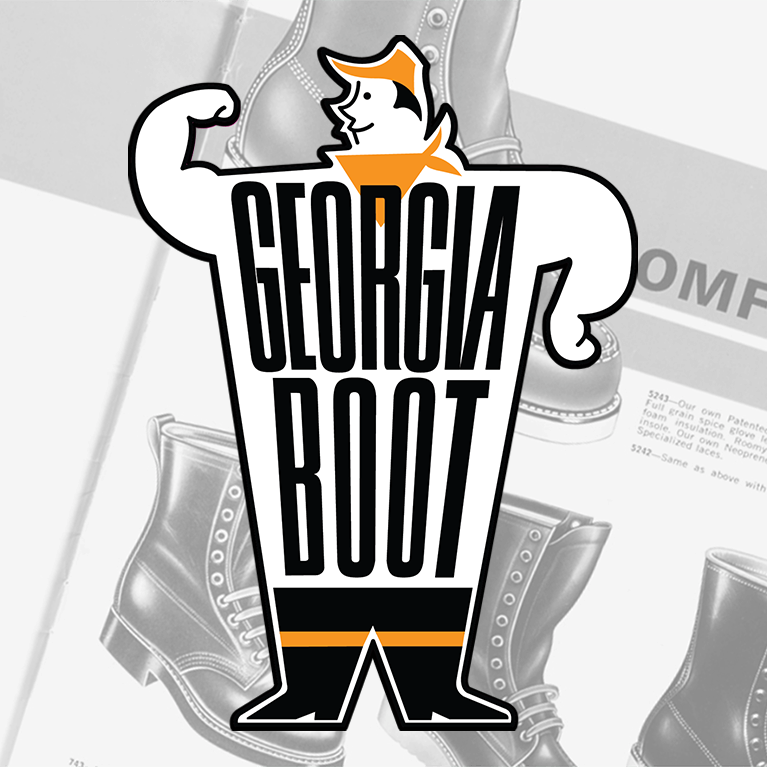 1960's Georgia Boot Catalog with an old Georgia Logo